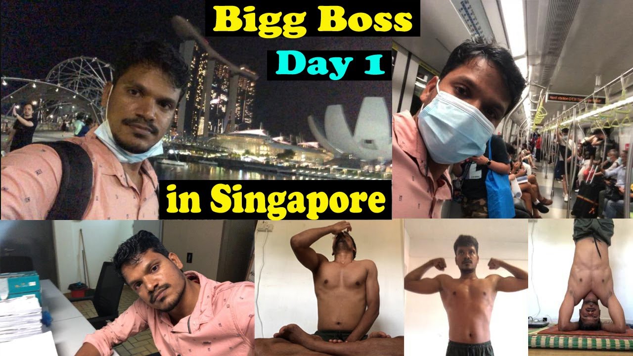 Bigg Boss Day 1 in Singapore | Santhosh | My life in Singapore | Tamil