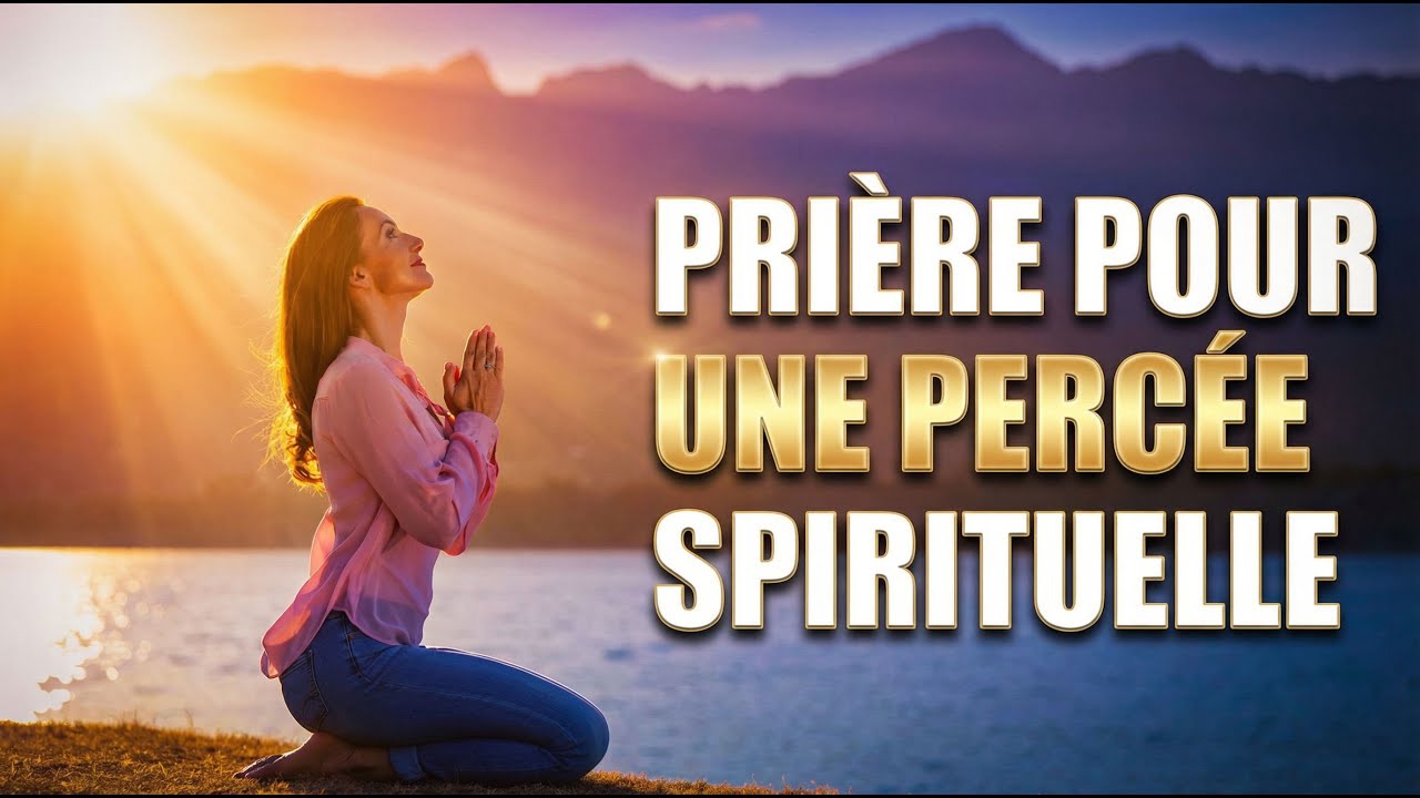Prière Puissante pour une Percée Spirituelle Profonde