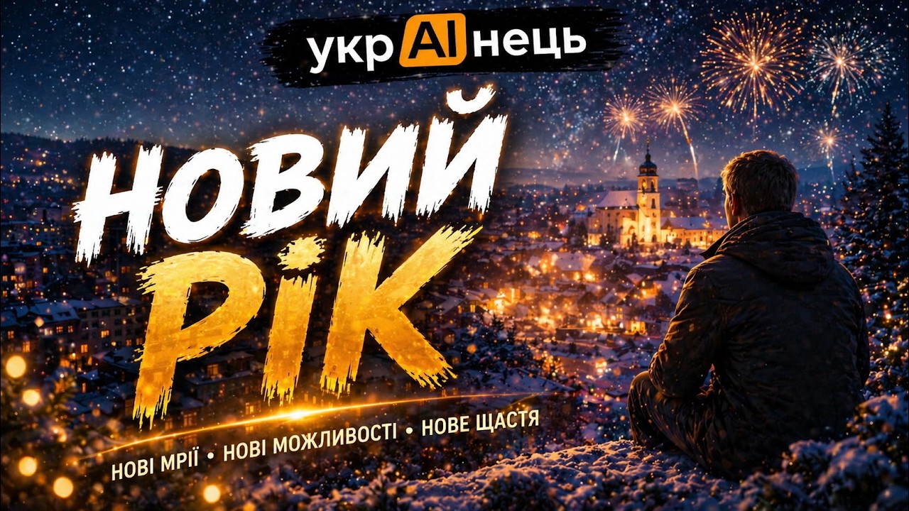 укрАІнець — Новий рік (побажання миру і світла)