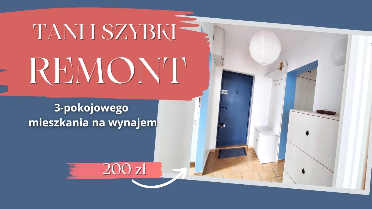 METAMORFOZY Odc. 14 Szybki i tani remont 3-pokojowego mieszkania
