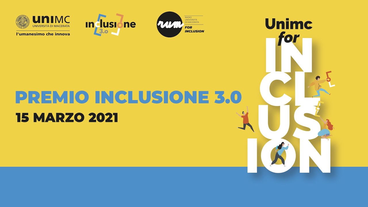 Premio Inclusione 3.0 - UniMc