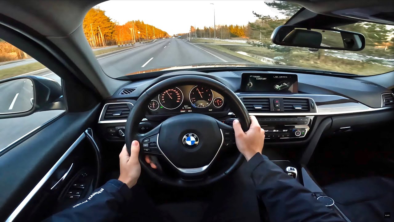 BMW F30 320D LCI 140KW B47 Luxury Line | 4K POV Test Drive