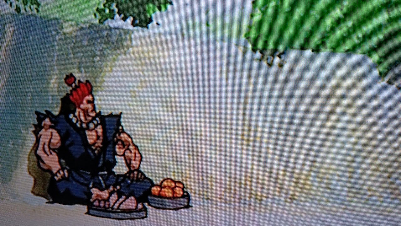 WHY IS AKUMA SELLING FRUITS IN STREET FIGHTER 2 MOVIE!? LMAO 🤟