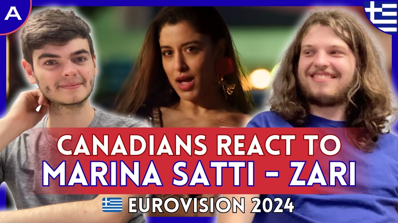 CANADIANS REACT: Marina Satti - Zari (Greece Eurovision 2024) | AMESC