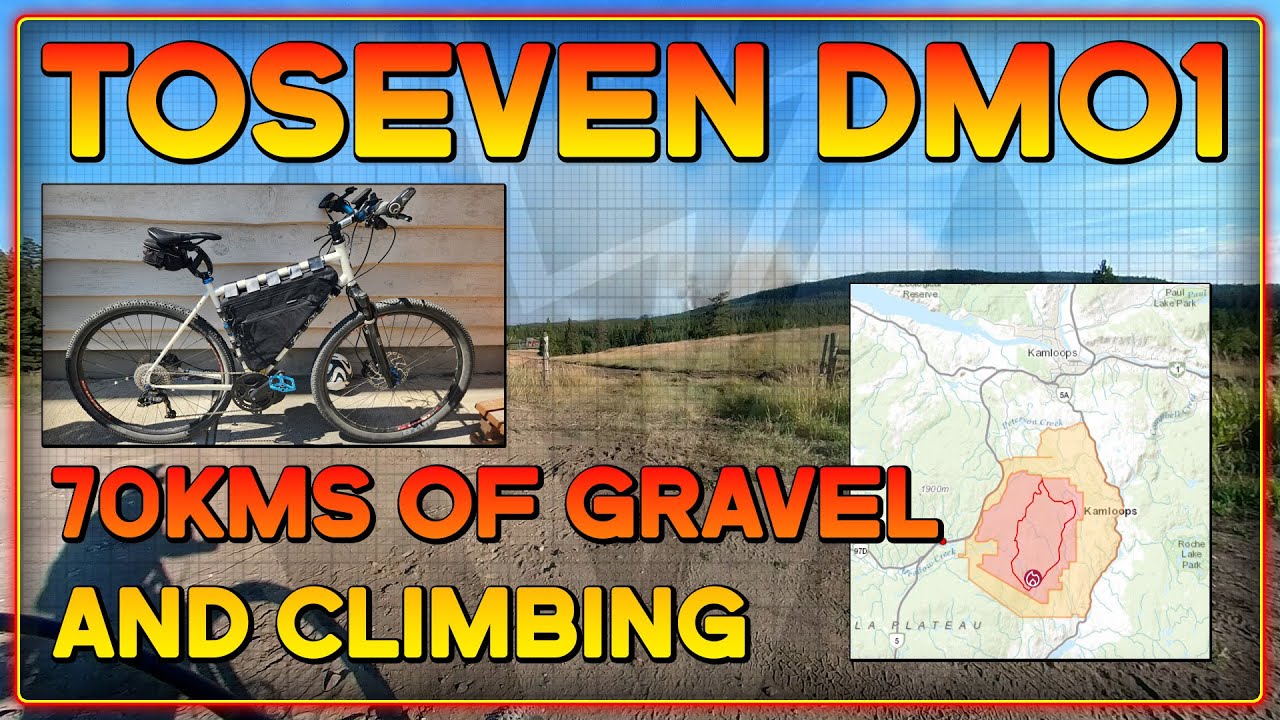 Stress Testing the TOSEVEN DM01 70kms of gravel roads and climbs. Almost two hours of ride footage!