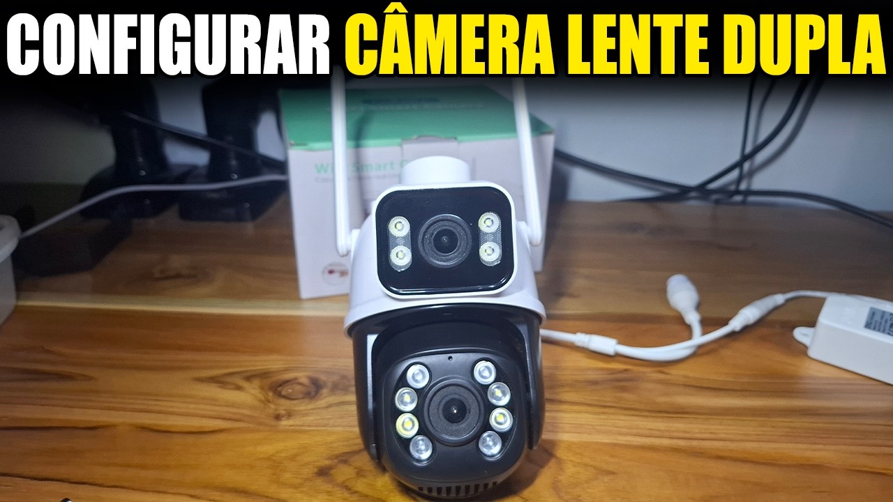 COMO CONFIGURAR CÂMERA DE LENTE DUPLA ICSee