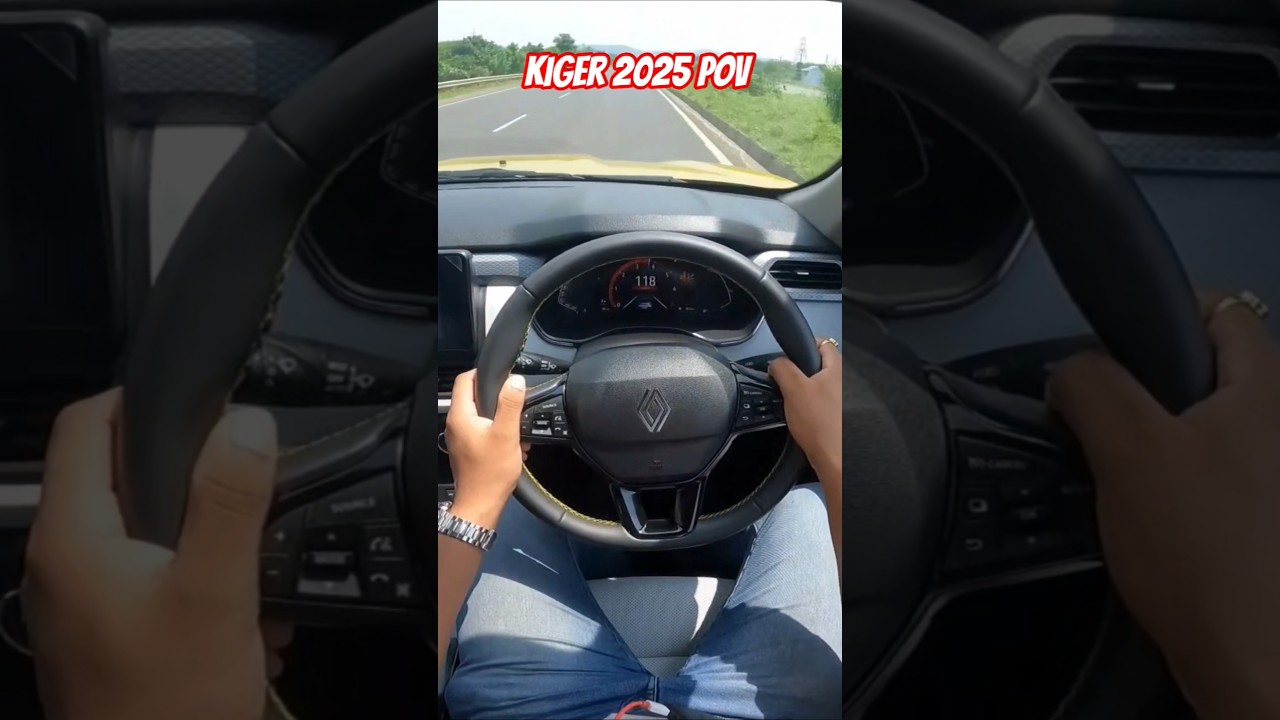 New Renault Kiger 2025 Turbo Petrol POV DRIVE - Acceleration of Renault Kiger Turbo Petrol POV 