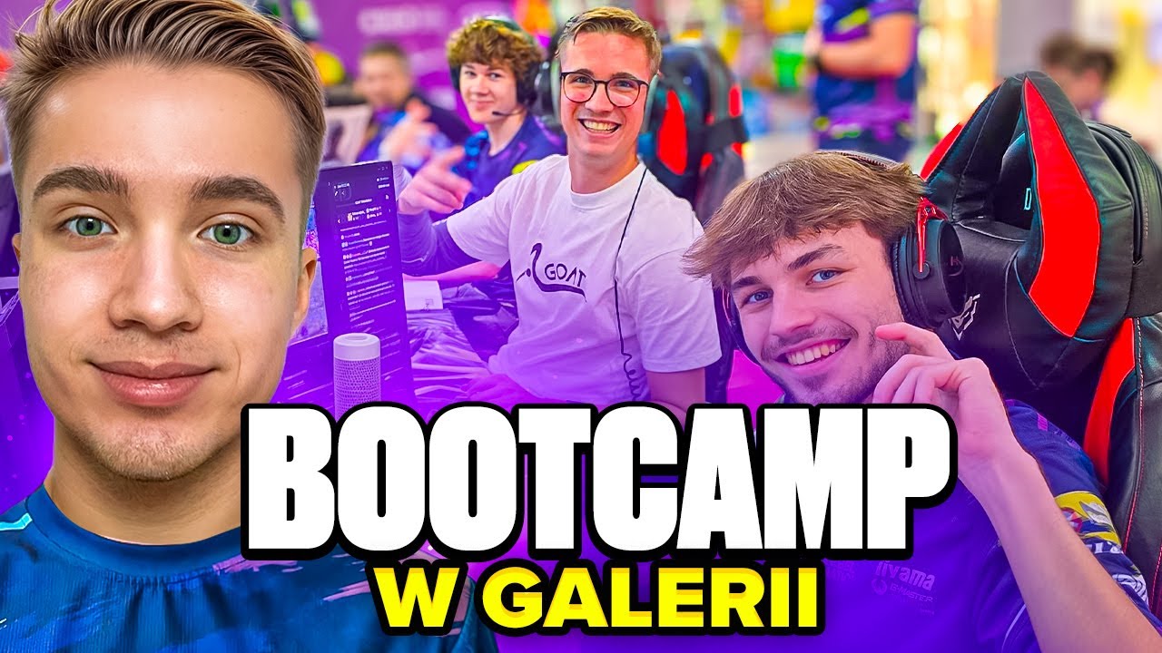 Bootcamp Fortnite z Największej Galerii w Bydgoszczy-Vlog