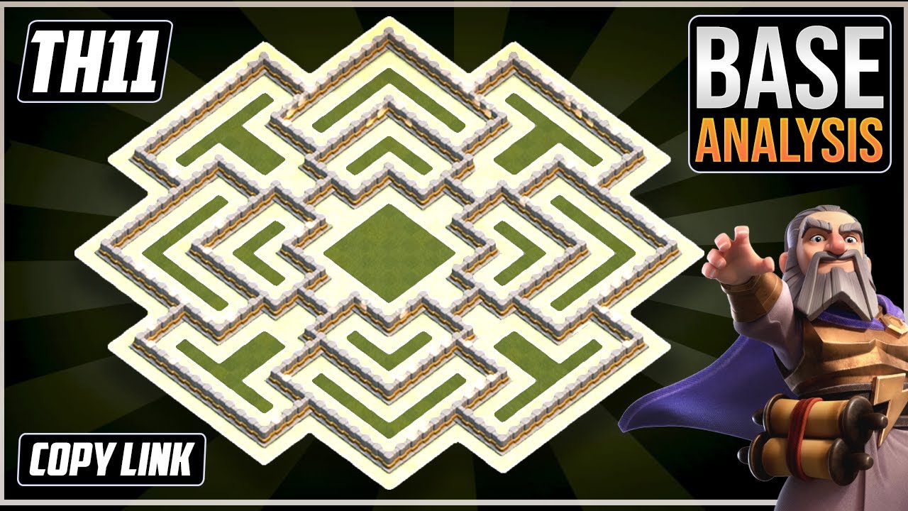 New BEST TH11 HYBRID/TROPHY Base 2020!! | Town Hall 11 (TH11) Hybrid Base Design - Clash of Clans
