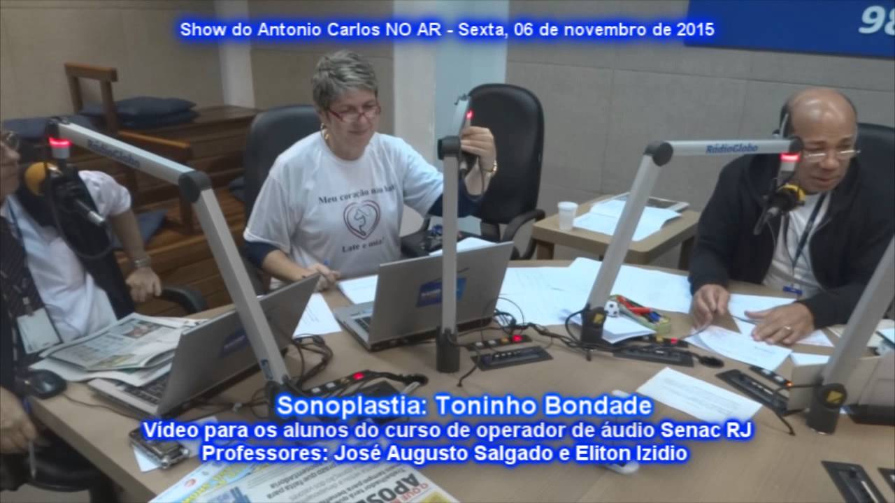 BASTIDORES SHOW DO ANTONIO CARLOS NO AR ok (Sonoplastia Toninho Bondade)