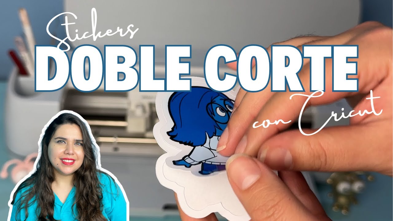 🎨 Cómo hacer stickers o calcomanías con doble corte usando tu Cricut ✂️