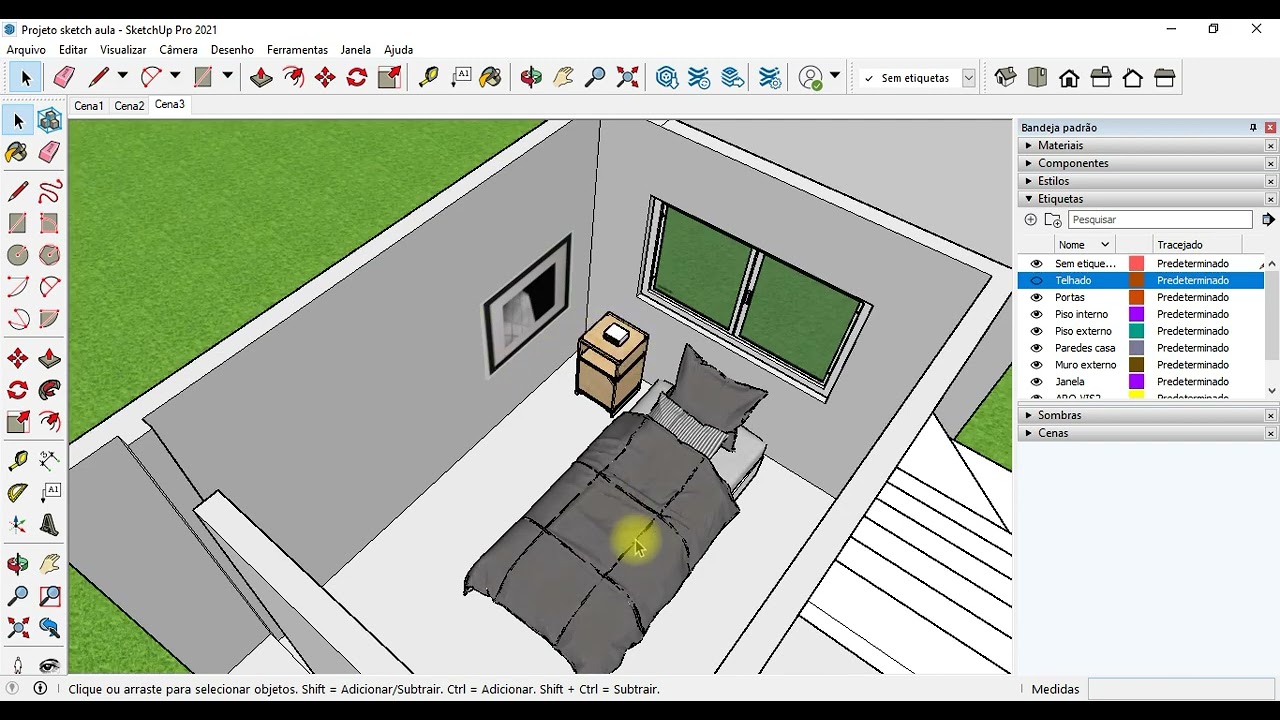 Sketchup - Gerando cenas e pdf