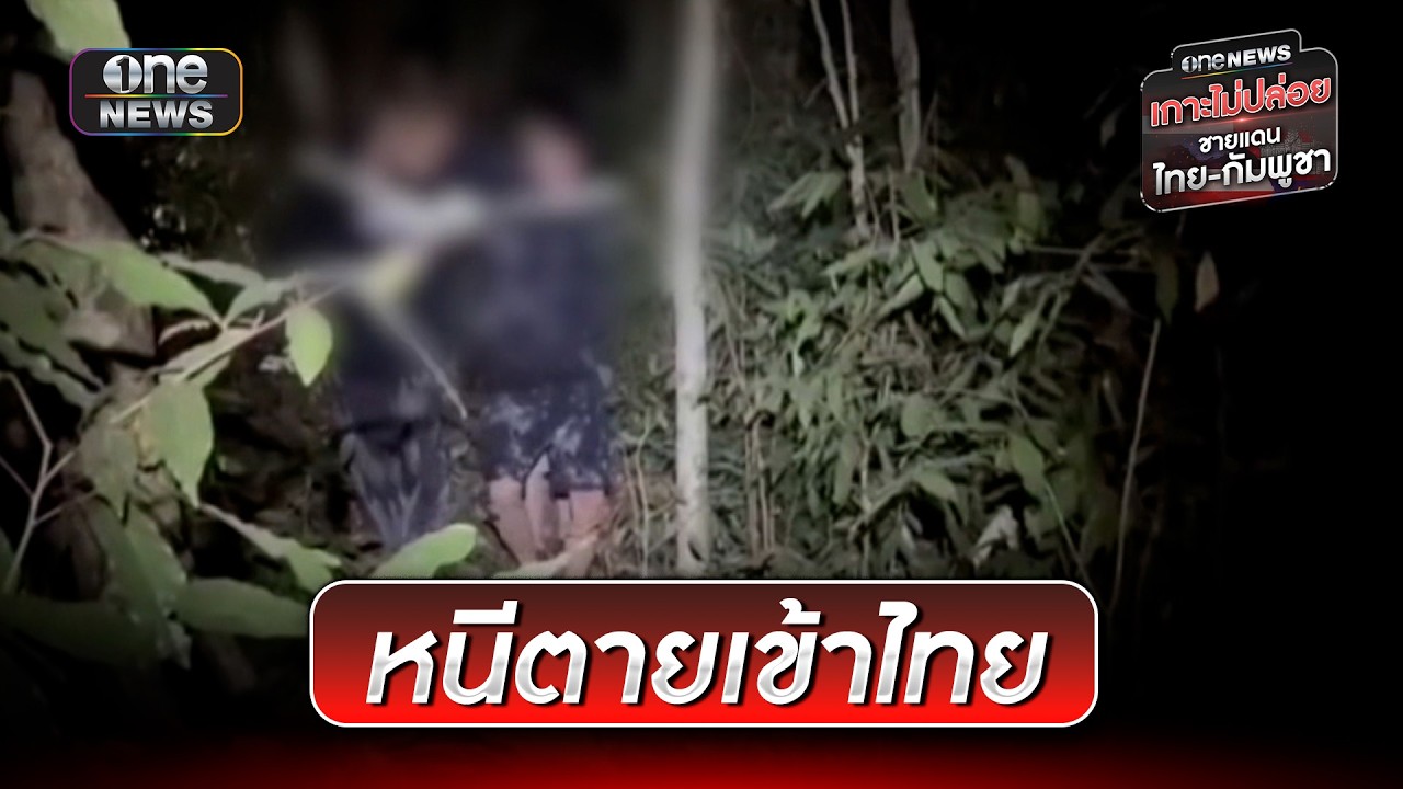 สกัดจับแก๊งสแกมเมอร์กัมพูชาหนีตายเข้าไทย | ข่าวเย็นช่องวัน | สำนักข่าววันนิวส์