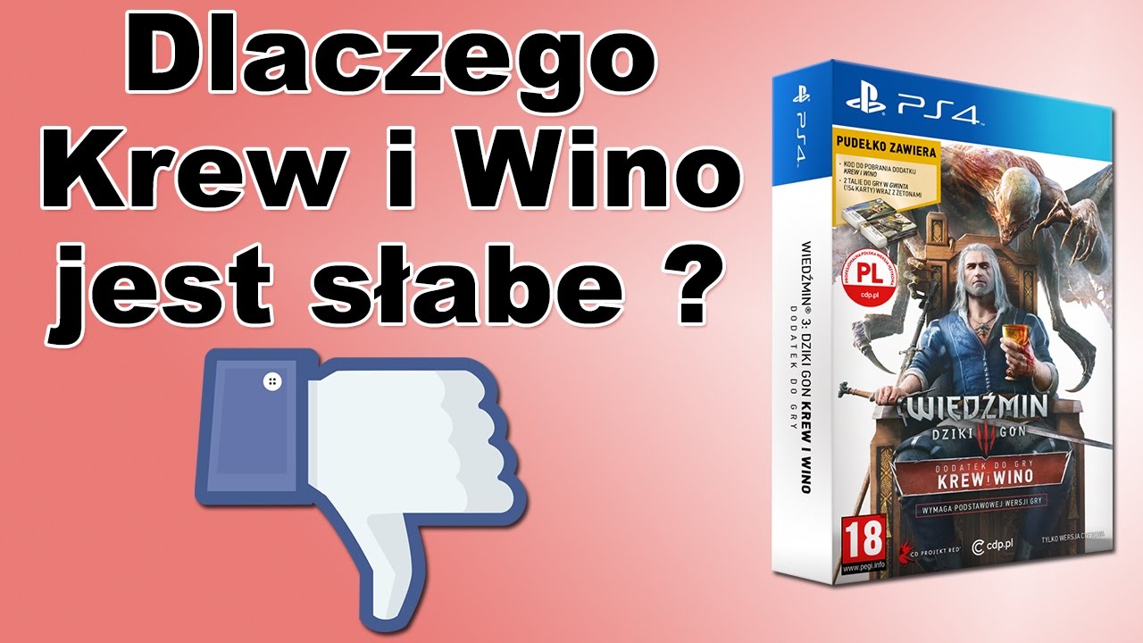 Krew i Wino recenzja KRYTYCZNA | Dlaczego dodatek do Wiedźmin 3 jest słaby | video PL HD