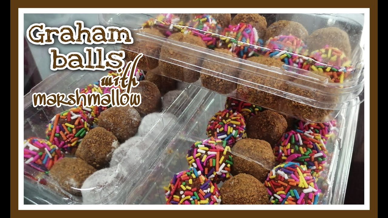 GRAHAM BALLS with marshmallows | Graham munchkins | Pang negosyo with Costing