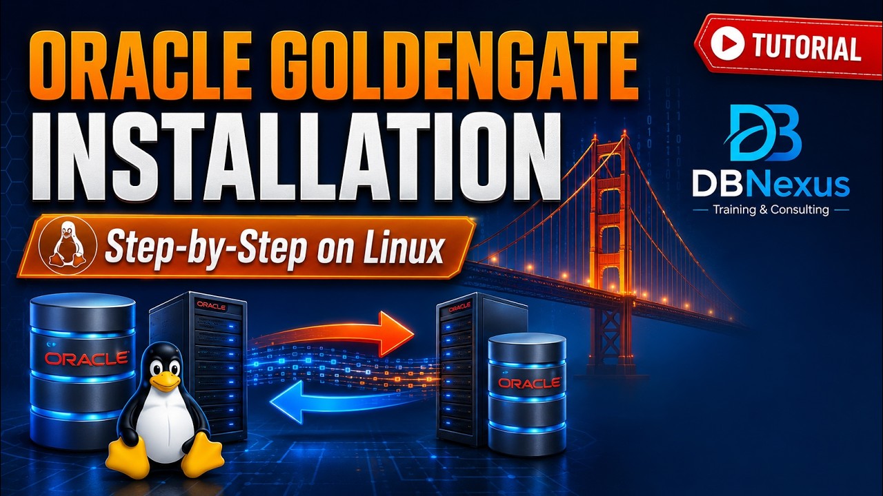 Oracle Goldengate Installation and Initial Configuration Step By Step