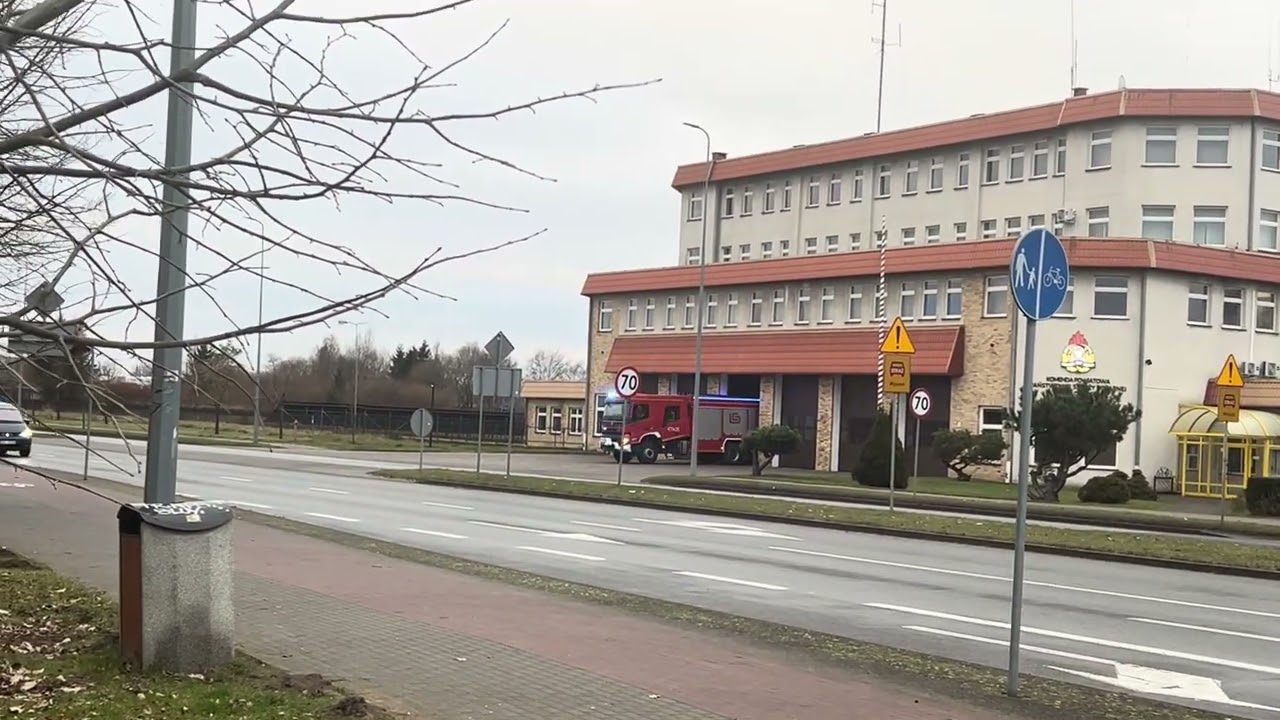 Wyjazd zastępu 471[Z]26 z JRG Kołobrzeg do zdarzenia 