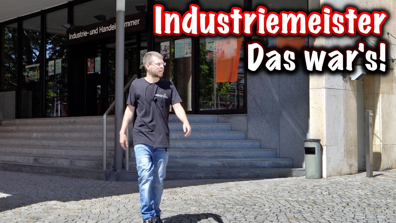 Hat es diesmal für den Industriemeister Elektrotechnik gereicht?! ElektroM(eister)