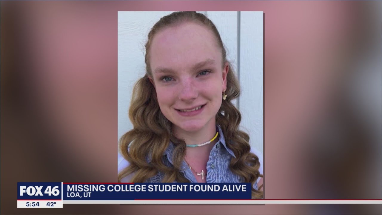 Missing college student found alive, covered in coal in man's basement