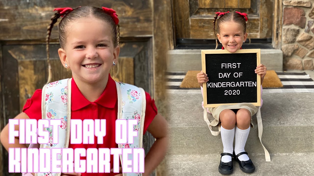 FIRST DAY OF KINDERGARTEN | FIRST DAY OF SCHOOL