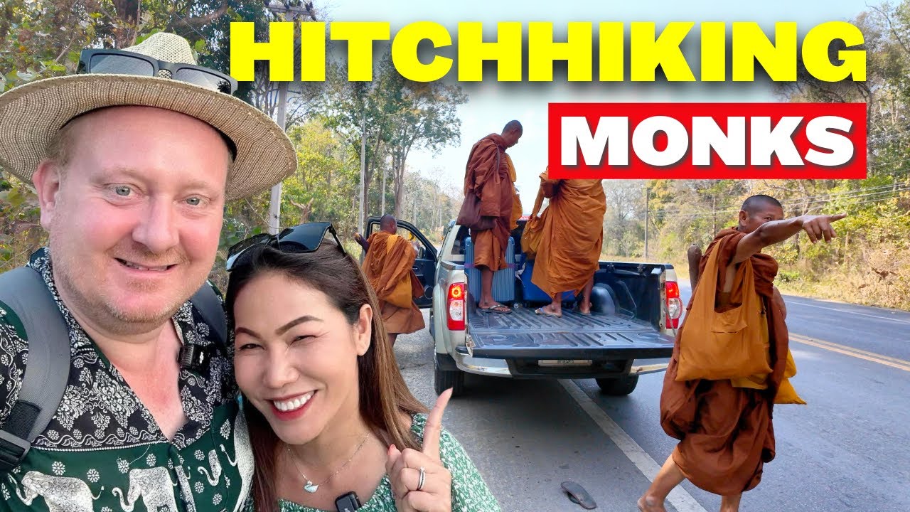 Hitchhiking Monks... and then they did something naughty. 👹👹👹👹