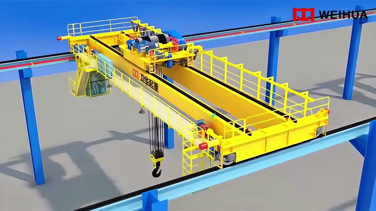 Double Girder Overhead Crane Parts and Composition – Complete Guide