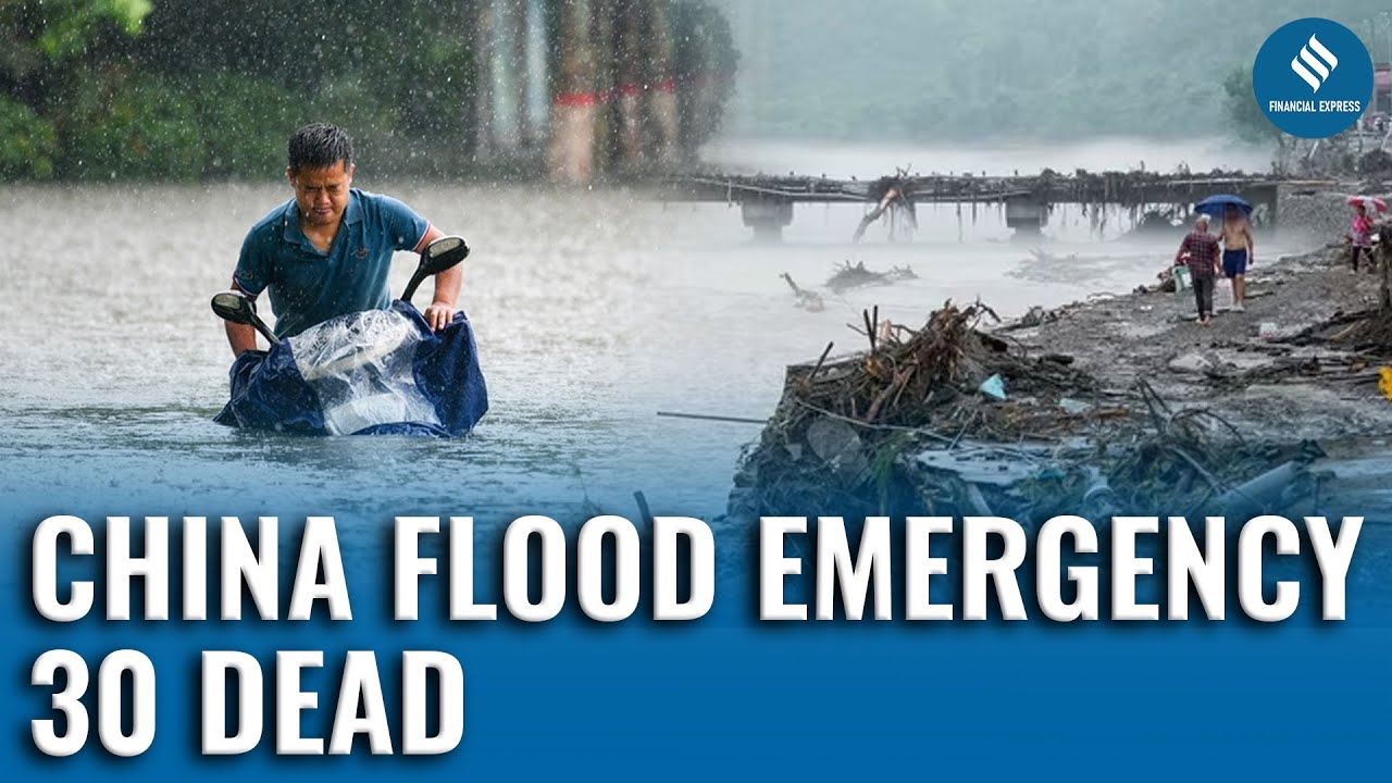 China Flood Horror 30 Dead, 80,000 Evacuated as Rains Ravage Beijing & Hebei News