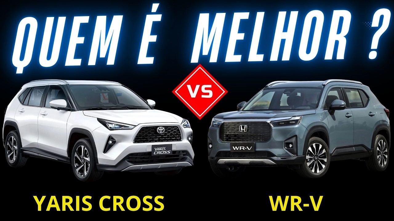 Yaris Cross ou Honda WR-V? Qual o melhor suv do Brasil?