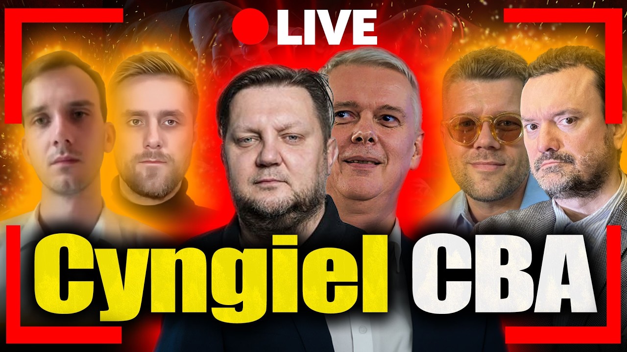 [LIVE] Jacek Harłukowicz-Cyngiel CBA za rząd&oacute;w Siemoniaka. Paweł Miter, Ł.Bugajski, F.Czaja, Piński