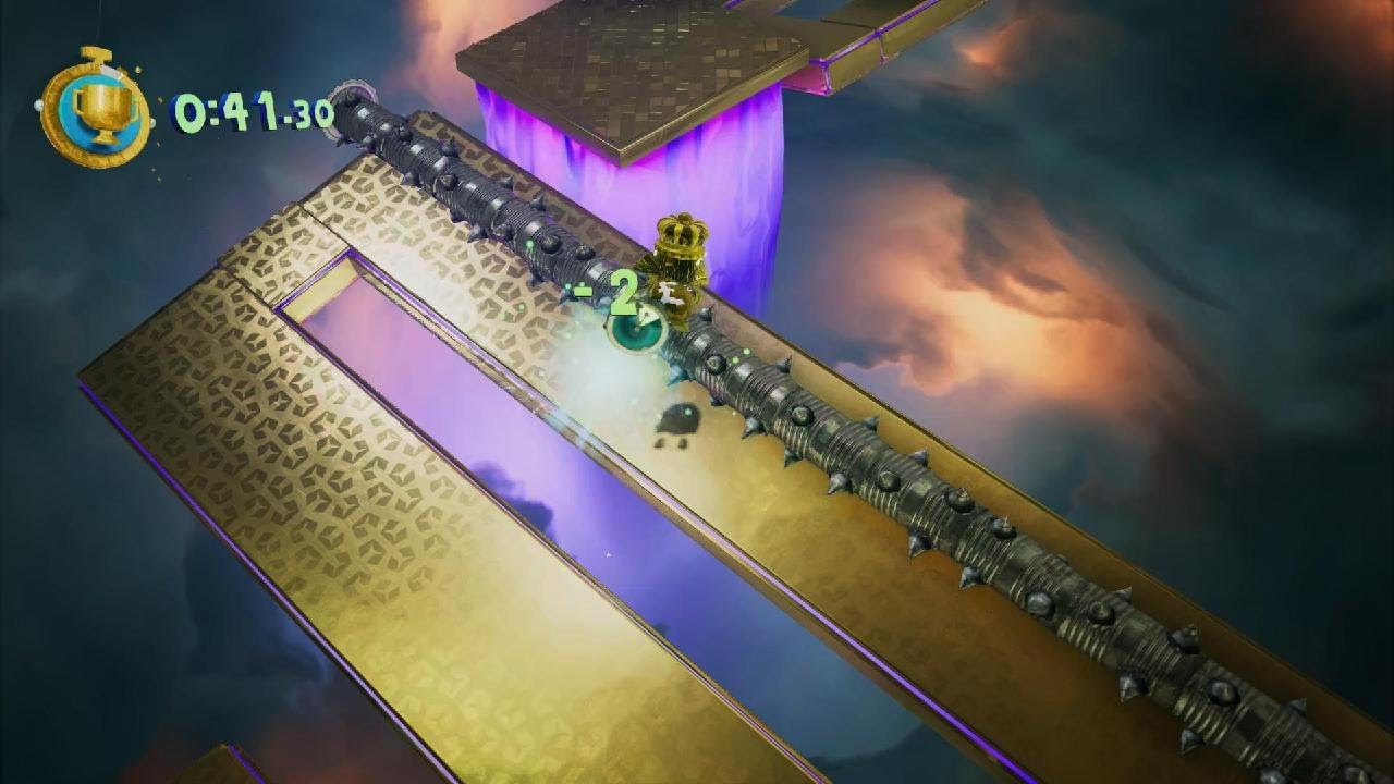 Sackboy A Big Adventure Speedrun Trial 16 - The Ripsnorter Former WR In 3:57:310