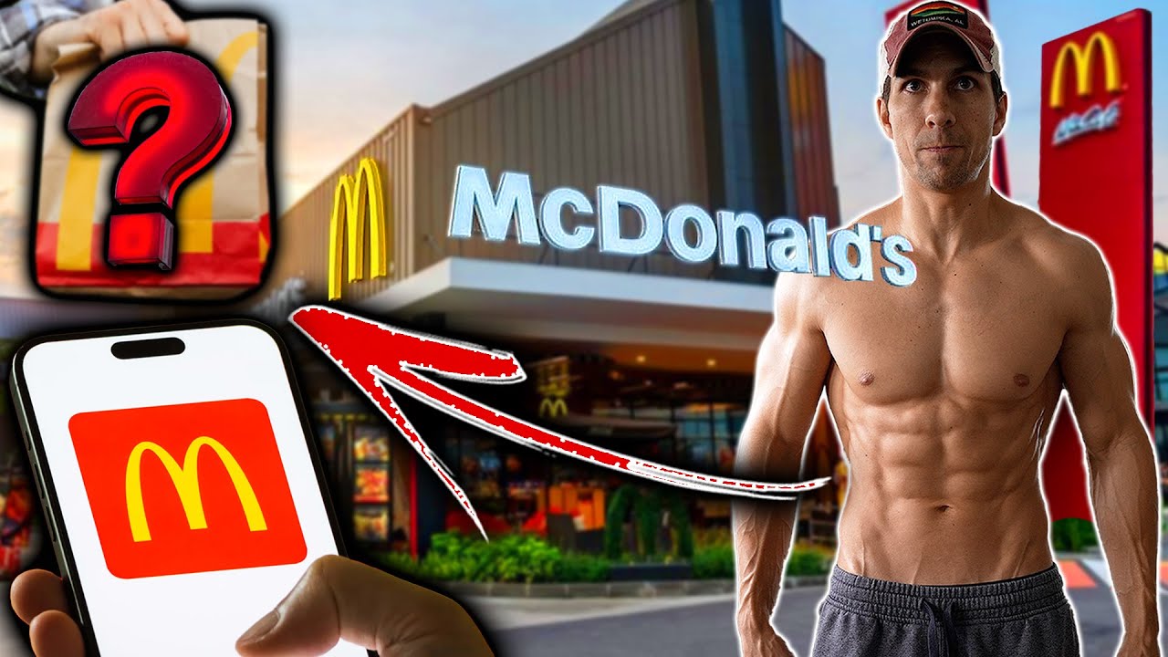 Mcdonald's MENU Hacks to Lose FAT & Build MUSCLE!