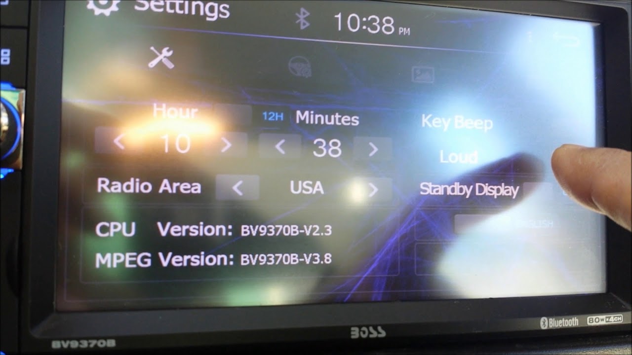 Boss BV9370B double din radio review