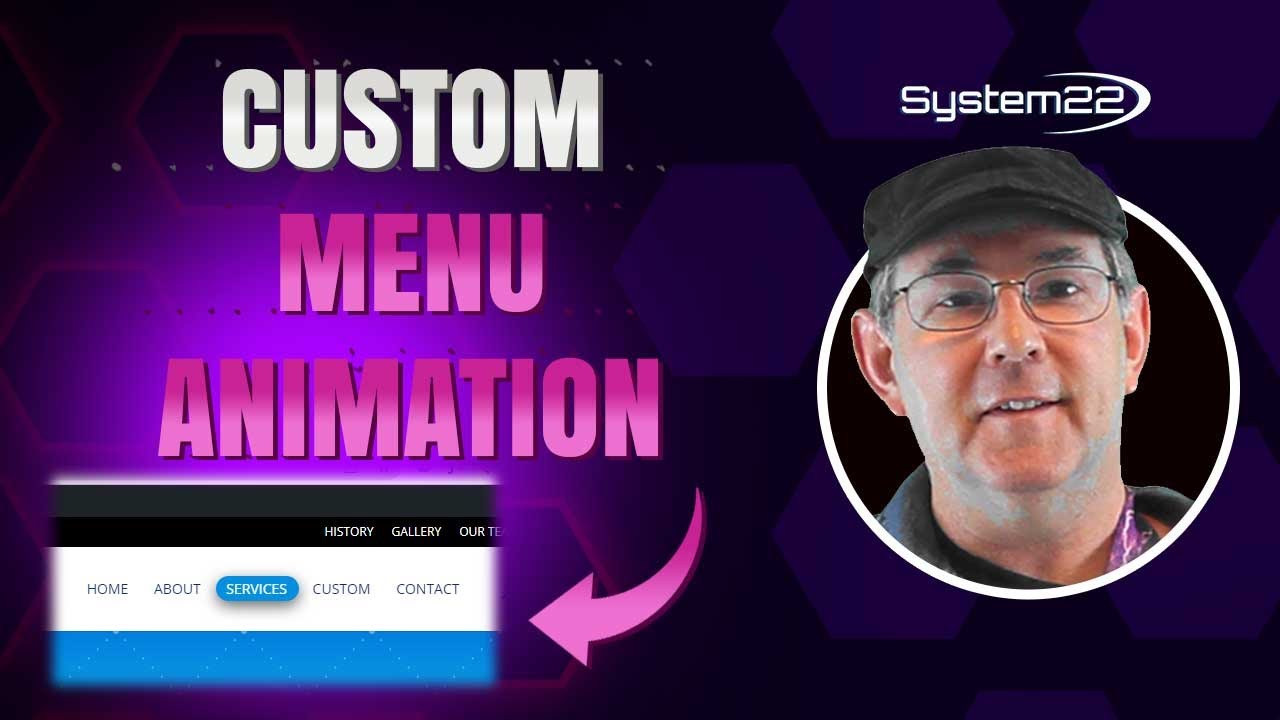 Divi Theme Custom Menu Hover Animation 👈👈👍👍