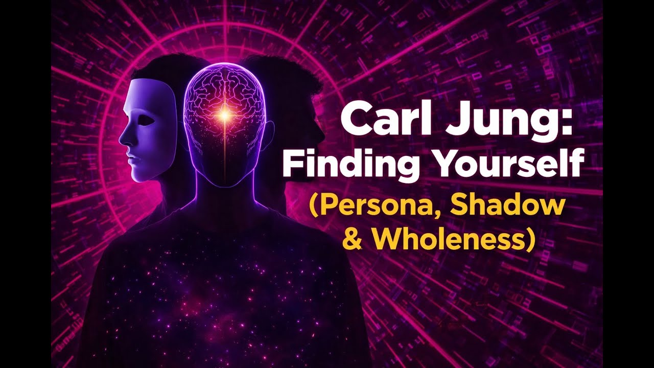 Carl Jung: Finding Yourself (Persona, Shadow & Wholeness)