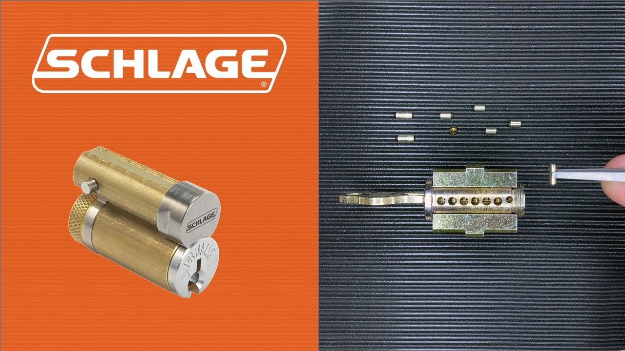 Master Keying Schlage Large Format Interchangeable Cores