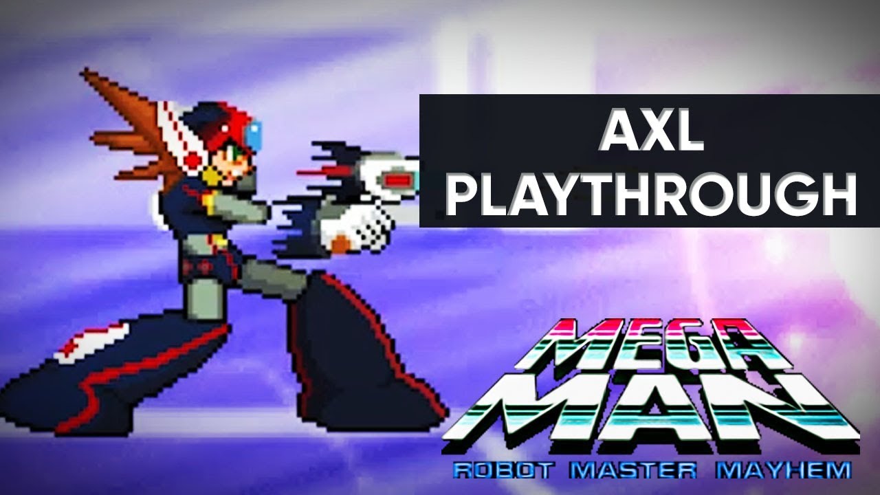 Mega Man: Robot Master Mayhem (PC) - Axl Gameplay