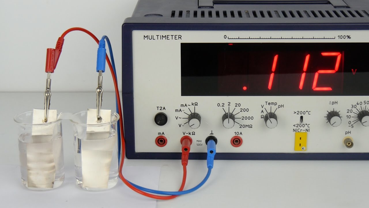 Elektro- und Redoxchemie | Chemie Versuche in UltraHD