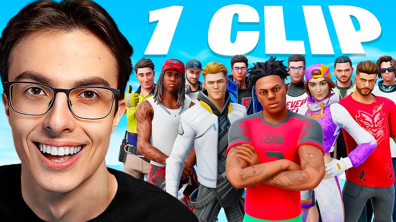 Реакция на по одному видеоролику от КАЖДОГО стримера Fortnite!