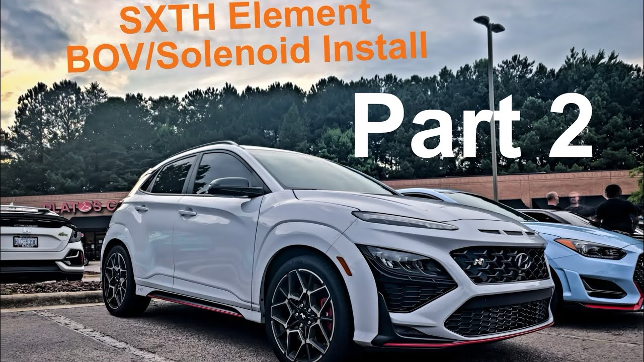Hyundai Kona N | BOV/Solenoid Install Part 2