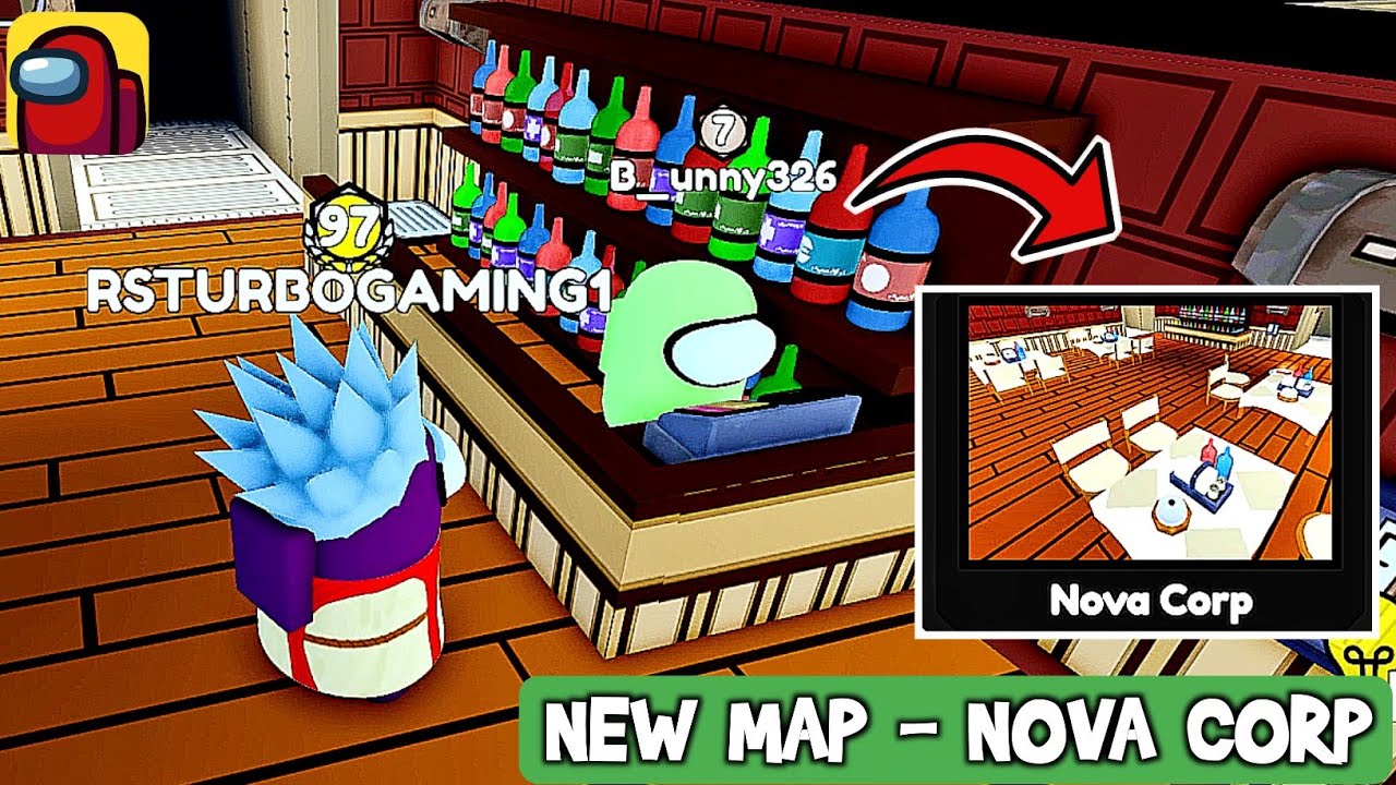 Among Us - Imposters 3D - *NEW MAP - NOVA CORP*  Gameplay (Roblox) Part 115
