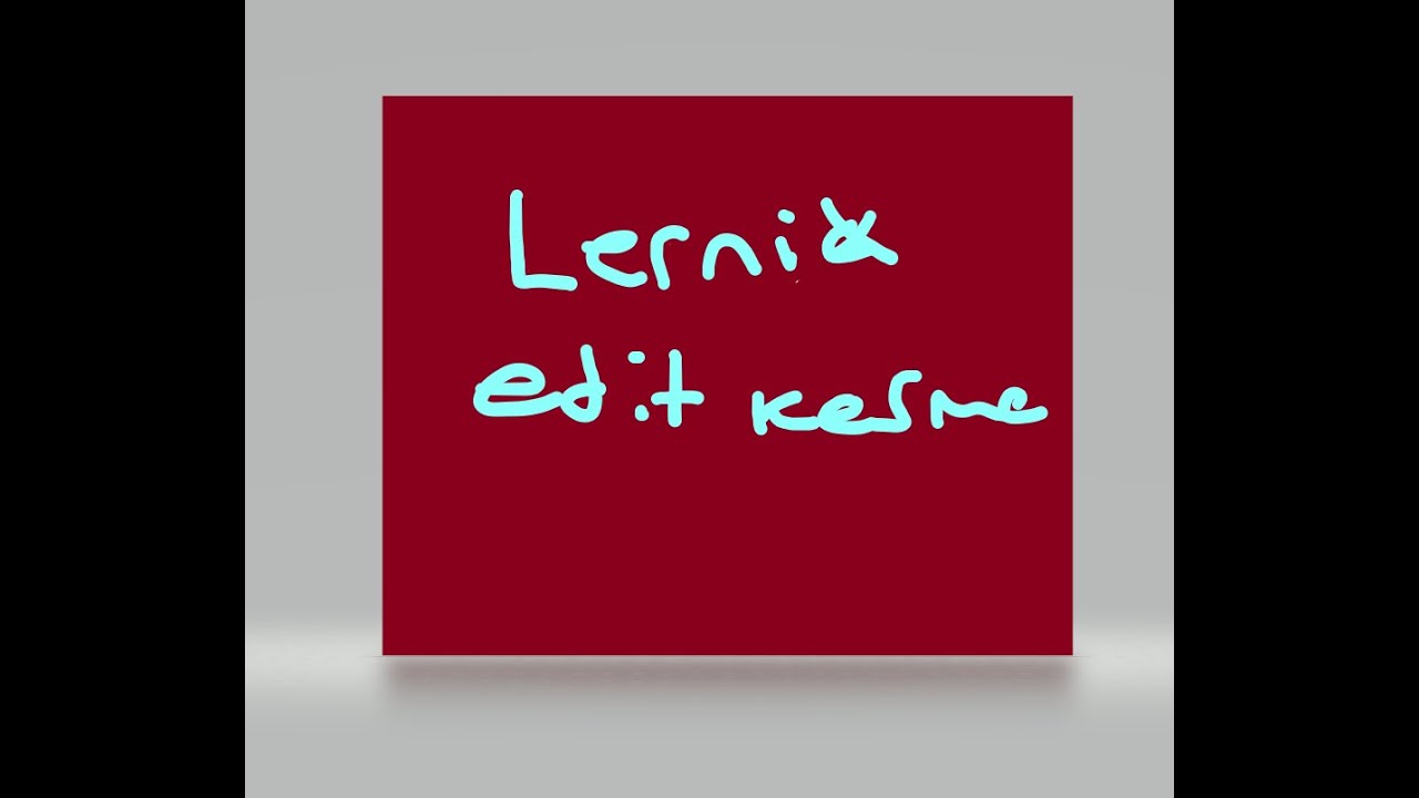 Lernix Network Edit kesme