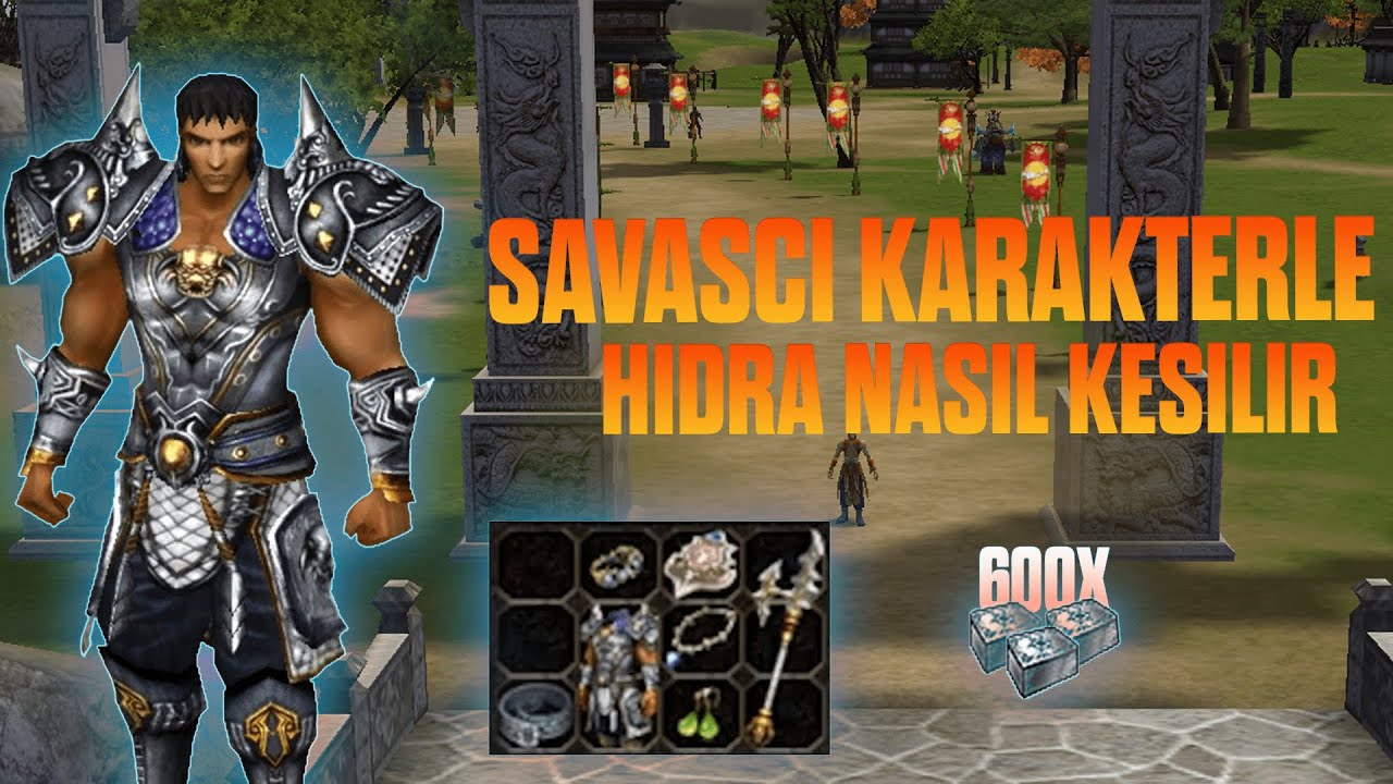 SAVAŞÇI HANGİ İTEMLER İLE HIDRA KESEBİLİR ? METİN2 TR LODOS #bölüm17 #lodos #metin2