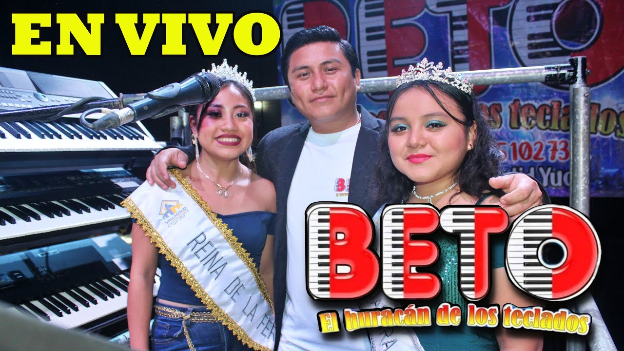 🎶BETO El Huracan de los Teclados EN VIVO 2024 🔥Tixhualactun 🎹Duelo de Tecladistas💯 Cumbias 🎉Fiesta
