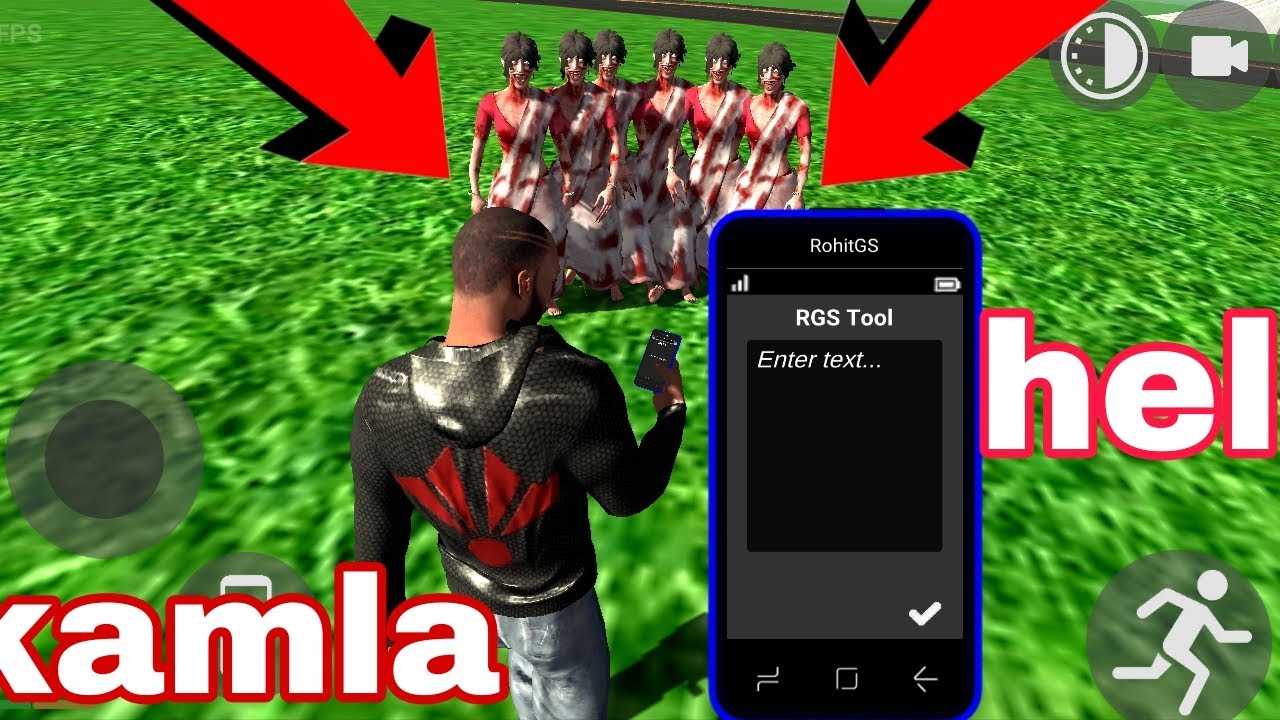 Indian bikes driving 3d || kamla in jungle || pakad liya || HELP ||