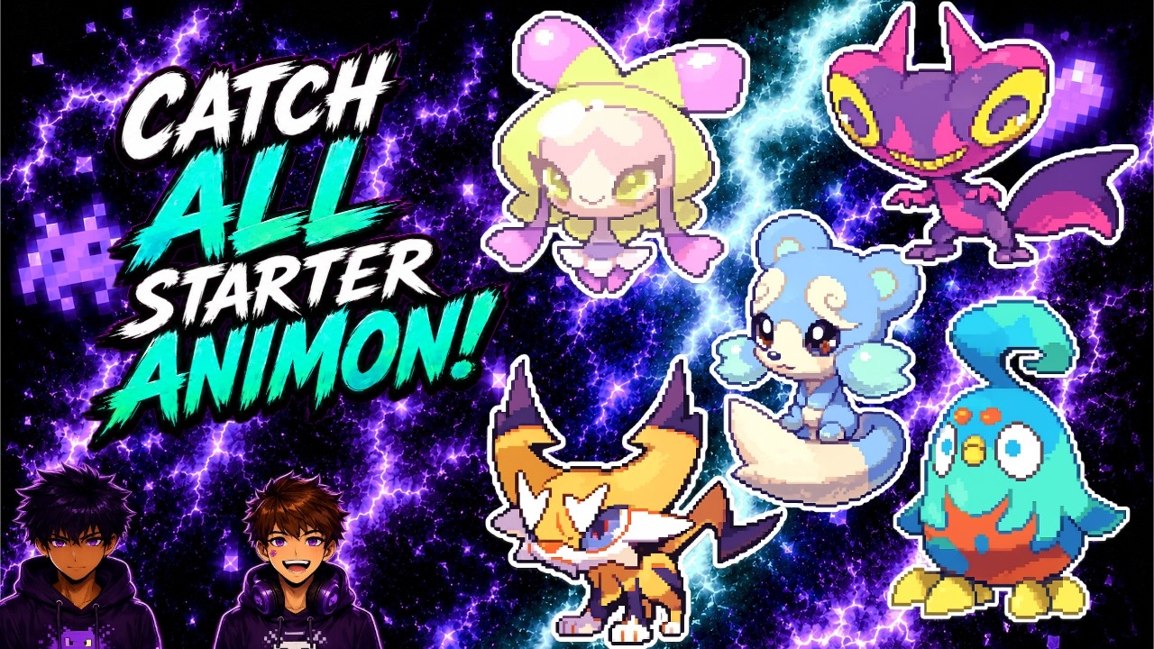 Find Every Starter Animon In Lumentale Now