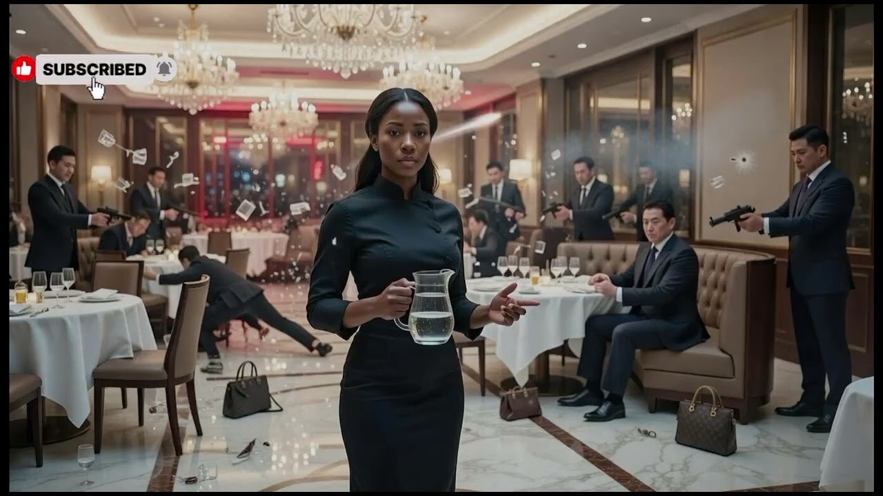 THE AFRICAN WAITRESS WASN'T AFRAID DURING A ROBBERY—KOREAN MAFIA BOSS RECOGNIZED HER