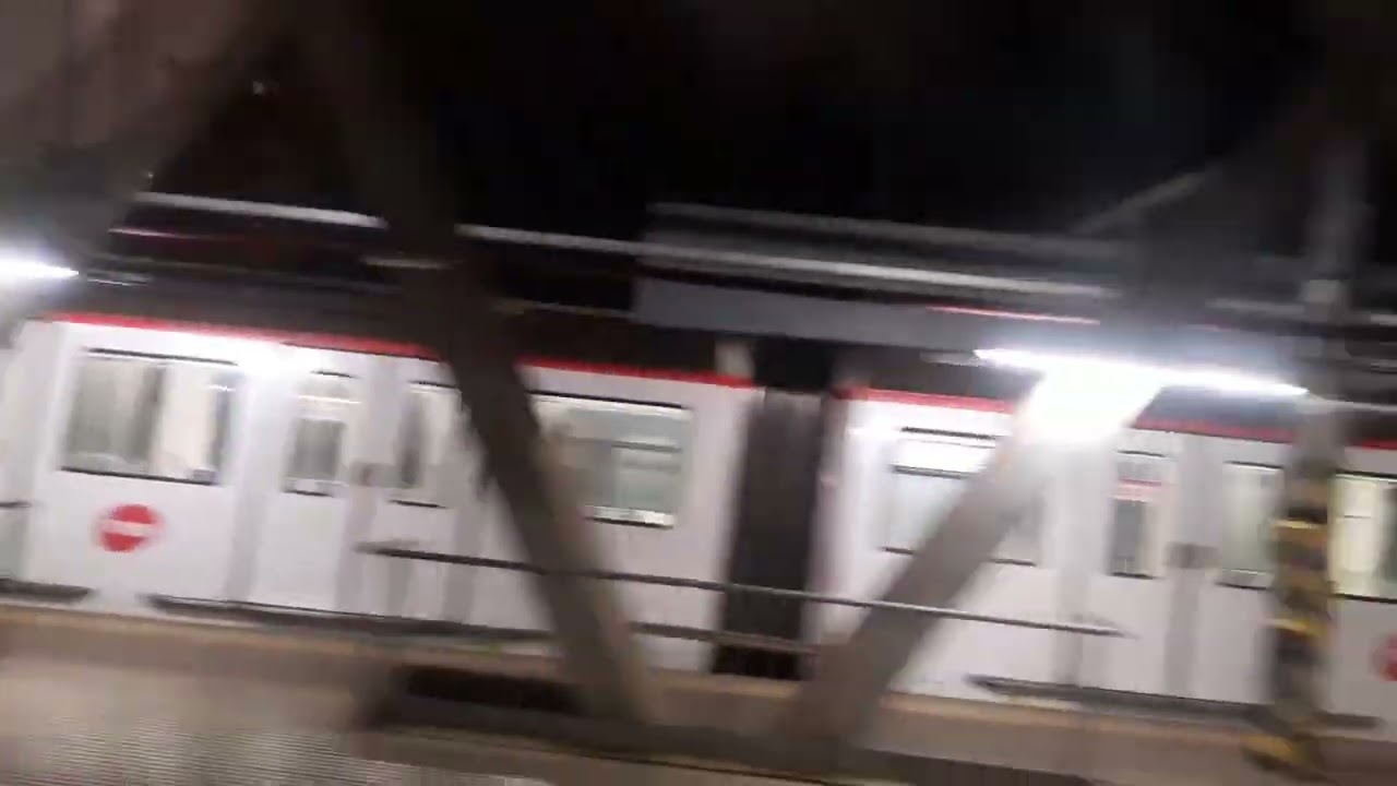 Metro Barcelona L1 Serie 4037-4040 terminó su servicio en Bordeta de Santa Eulàlia (05/12/2023)