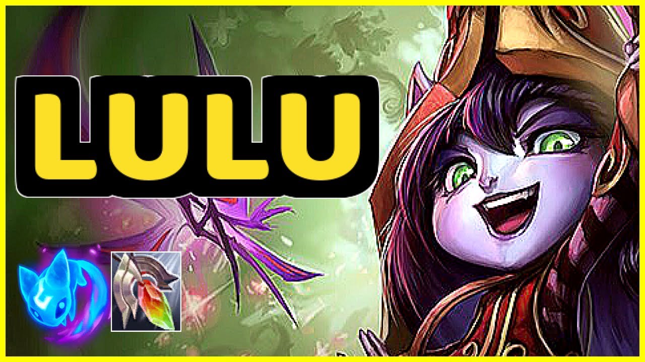 LULU VS SONA SUPPORT GAMEPLAY GRANDMASTER I