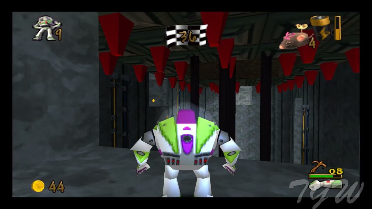 Toy Story 2 (PS1) walkthrough - Elevator Hop