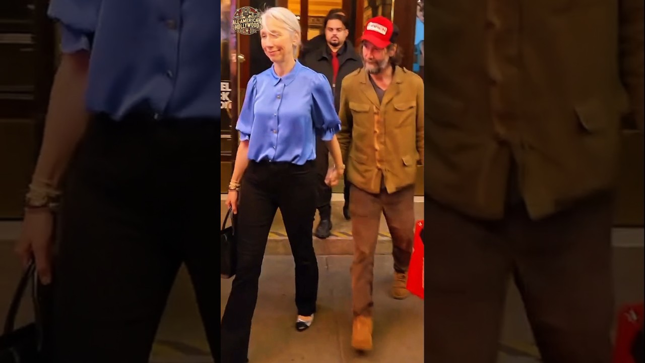 Keanu Reeves with his wife  timeless love in motion ❤️✨